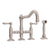Rohl A1458LMWS-2 Acqui Bridge Kitchen Faucet With Side Spray