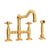 Rohl A1458XMWS-2 Acqui Bridge Kitchen Faucet With Side Spray