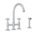 Rohl A1461XMWS-2 San Julio Bridge Kitchen Faucet With Side Spray - Parent