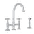 Rohl A1461XWS-2 San Julio Bridge Kitchen Faucet With Side Spray - Parent