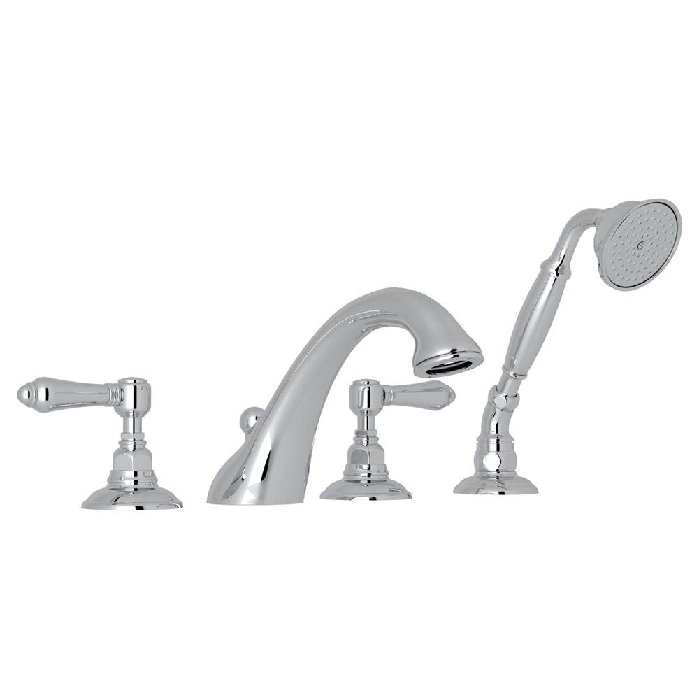 Rohl A1464LM Acqui 4-Hole Deck Mount Tub Filler - Parent