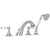 Rohl A1464LP Acqui 4-Hole Deck Mount Tub Filler - Parent