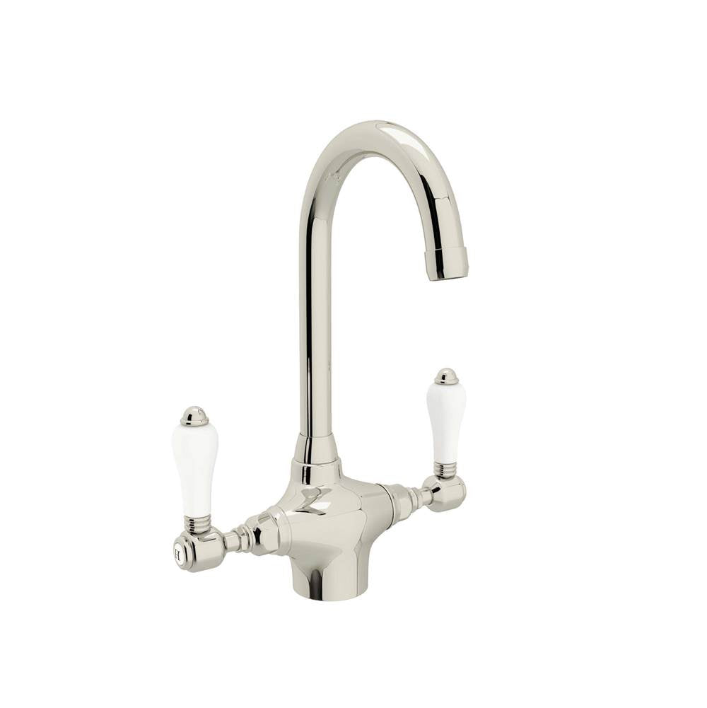 Rohl A1667LP-2 San Julio Two Handle Bar/Food Prep Kitchen Faucet