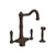 Rohl A1679LMWS-2 Acqui Two Handle Kitchen Faucet With Side Spray