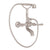 Rohl A1901LM Palladian Exposed Wall Mount Tub Filler