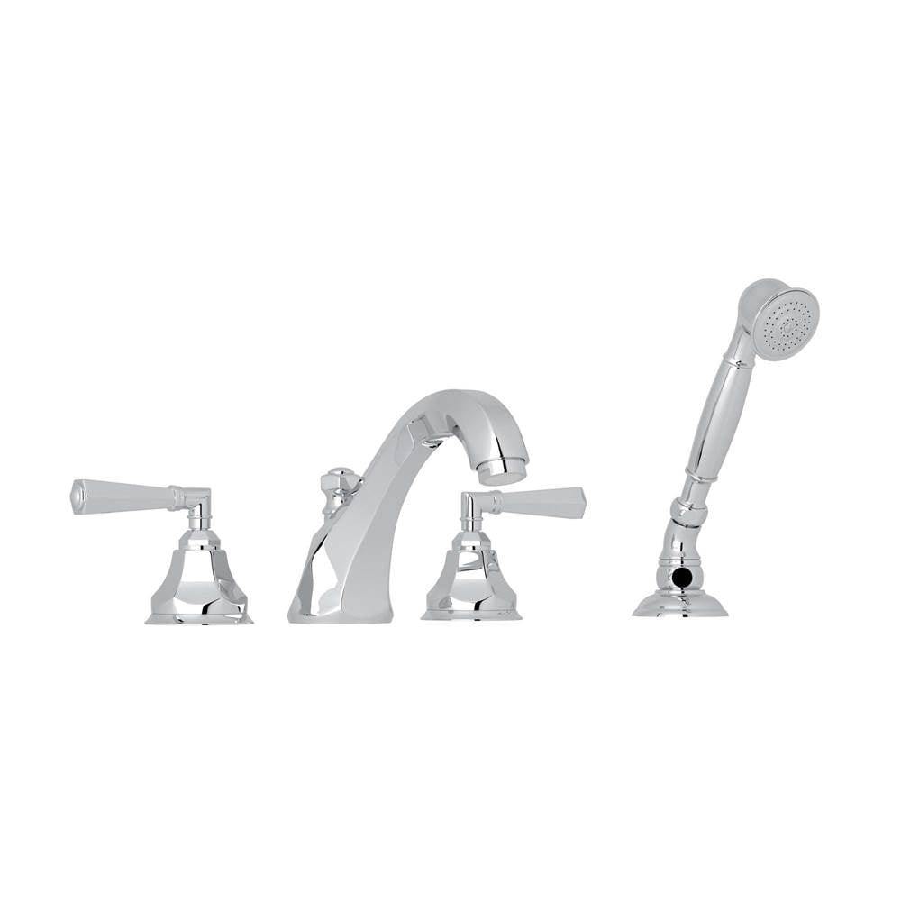 Rohl A1904LM Palladian 4-Hole Deck Mount Tub Filler - Parent