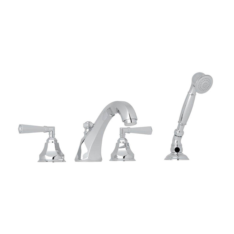 Rohl A1904LM Palladian 4-Hole Deck Mount Tub Filler - Parent