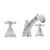 Rohl A1908XM-2 Palladian Widespread Lavatory Faucet With Low Spout - Parent