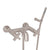 Rohl A2202XM Lombardia Exposed Wall Mount Tub Filler