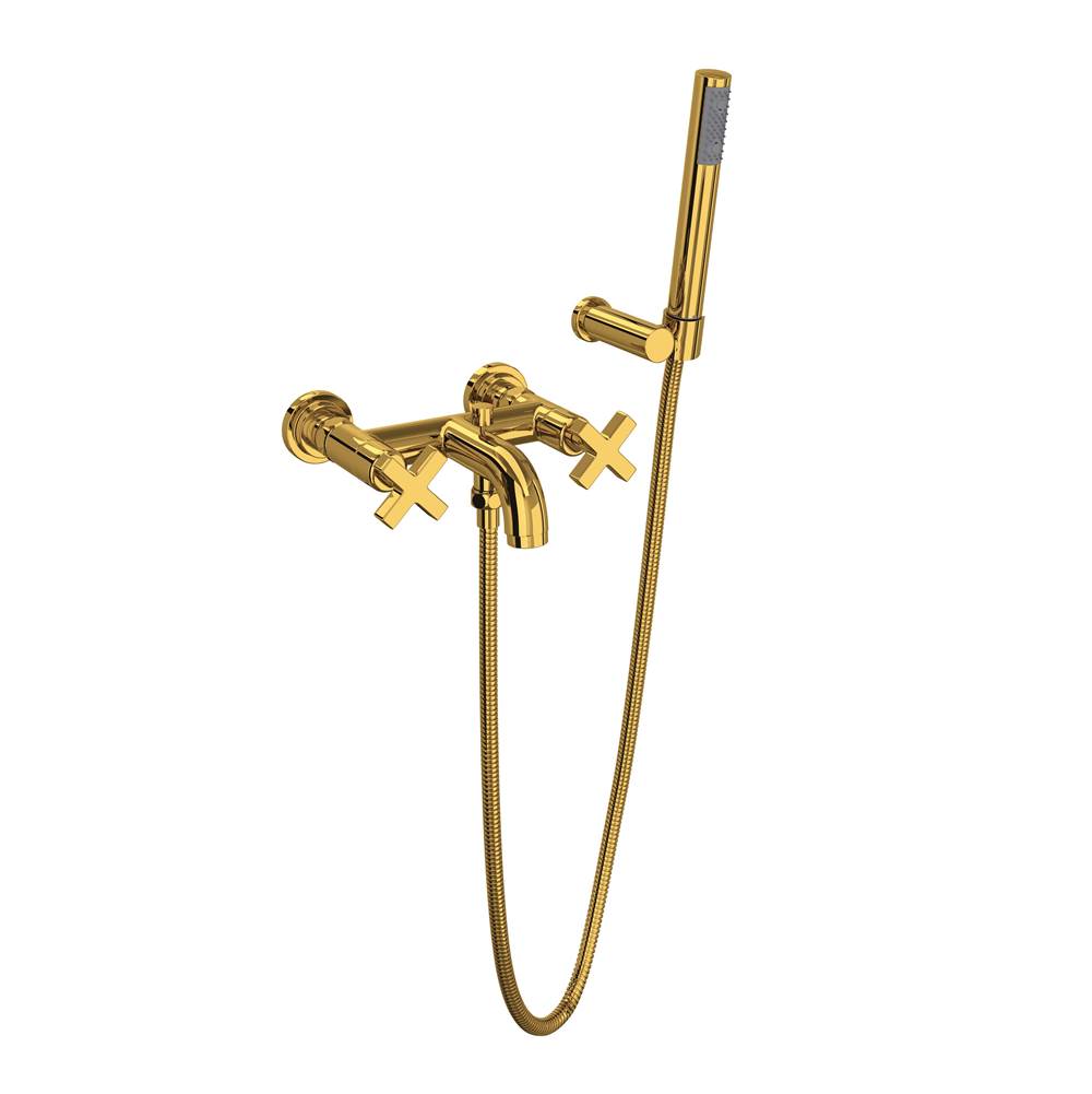 Rohl A2202XM Lombardia Exposed Wall Mount Tub Filler