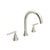 Rohl A2208LM-2 Lombardia Widespread Lavatory Faucet With C-Spout
