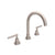 Rohl A2208LM-2 Lombardia Widespread Lavatory Faucet With C-Spout