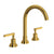 Rohl A2208LM-2 Lombardia Widespread Lavatory Faucet With C-Spout
