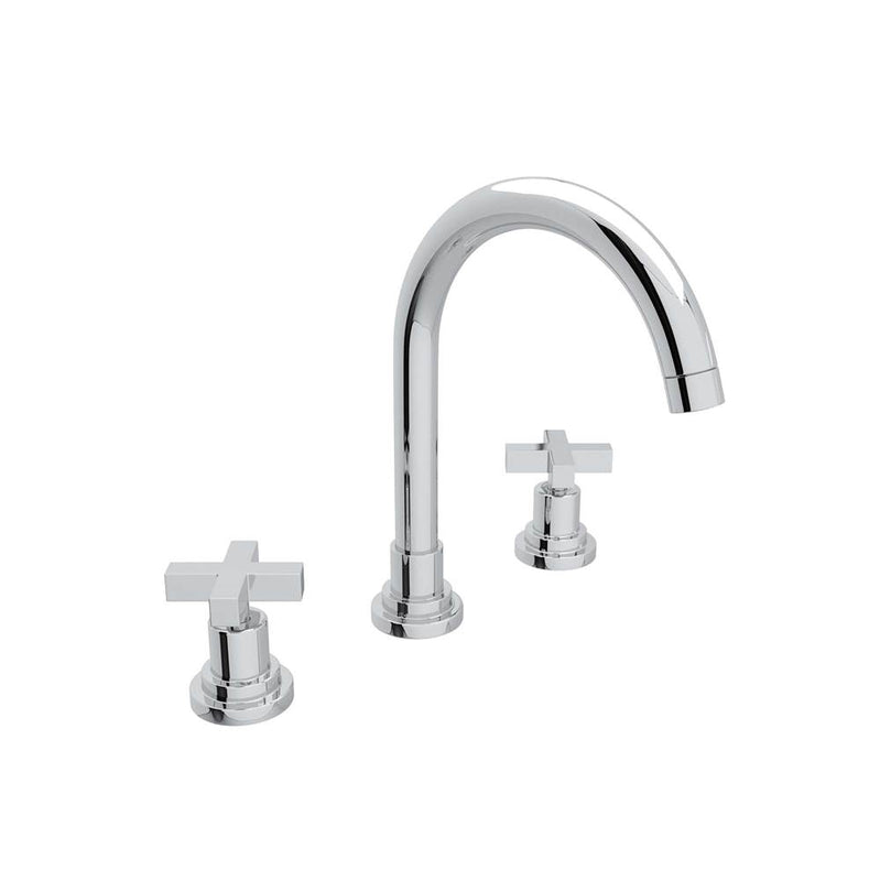 Rohl A2208XM-2 Lombardia Widespread Lavatory Faucet With C-Spout - Parent