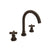Rohl A2208XM-2 Lombardia Widespread Lavatory Faucet With C-Spout