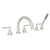 Rohl A2214LM Lombardia 5-Hole Deck Mount Tub Filler With C-Spout