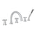 Rohl A2214XM Lombardia 5-Hole Deck Mount Tub Filler With C-Spout - Parent