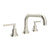 Rohl A2218LM-2 Lombardia Widespread Lavatory Faucet With U-Spout