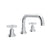 Rohl A2218XM-2 Lombardia Widespread Lavatory Faucet With U-Spout - Parent