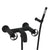 Rohl A3302IW Campo Exposed Wall Mount Tub Filler