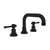 Rohl A3318IL-2 Campo Widespread Lavatory Faucet With U-Spout