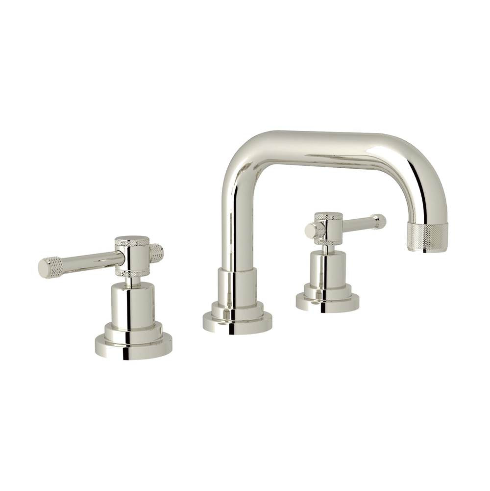 Rohl A3318IL-2 Campo Widespread Lavatory Faucet With U-Spout