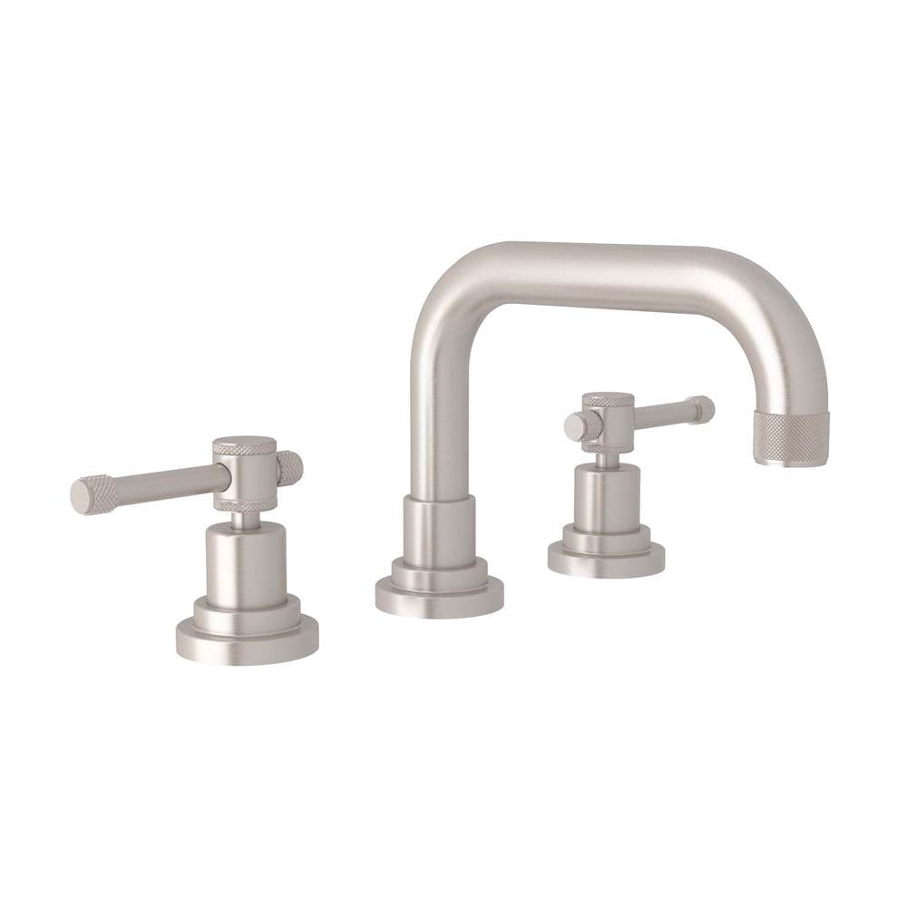 Rohl A3318IL-2 Campo Widespread Lavatory Faucet With U-Spout