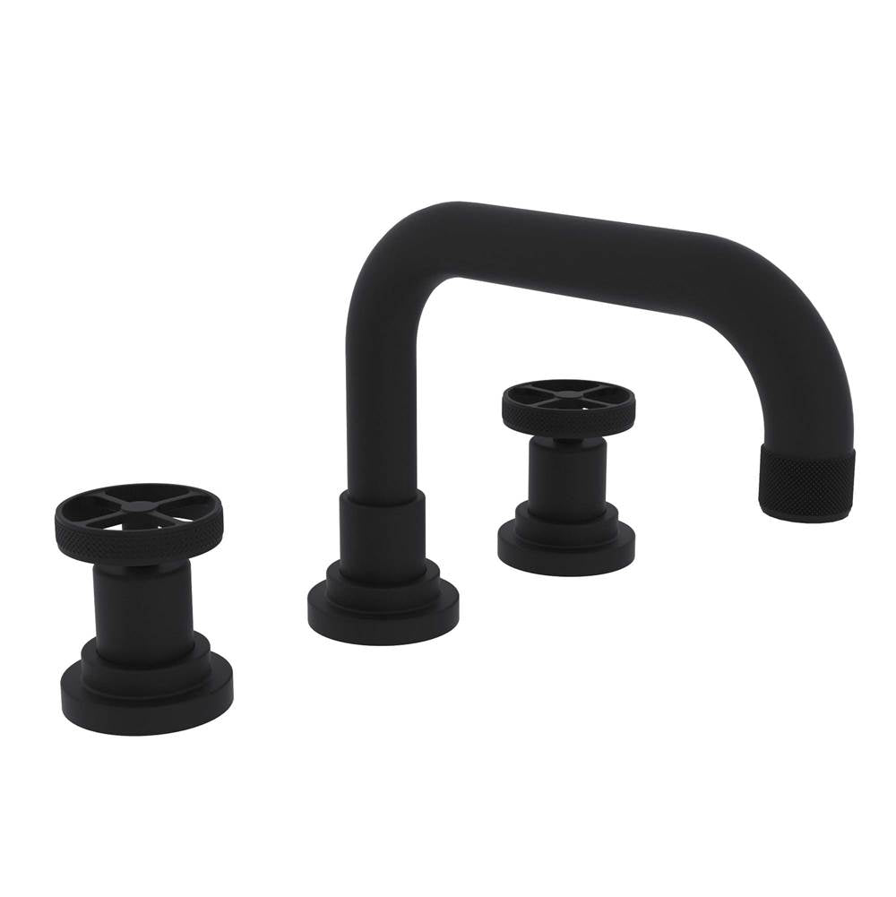 Rohl A3318IW-2 Campo Widespread Lavatory Faucet With U-Spout