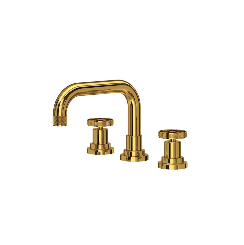 Rohl A3318IW-2 Campo Widespread Lavatory Faucet With U-Spout