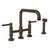 Rohl A3358ILWS-2 Campo Bridge Kitchen Faucet With Side Spray