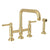 Rohl A3358ILWS-2 Campo Bridge Kitchen Faucet With Side Spray