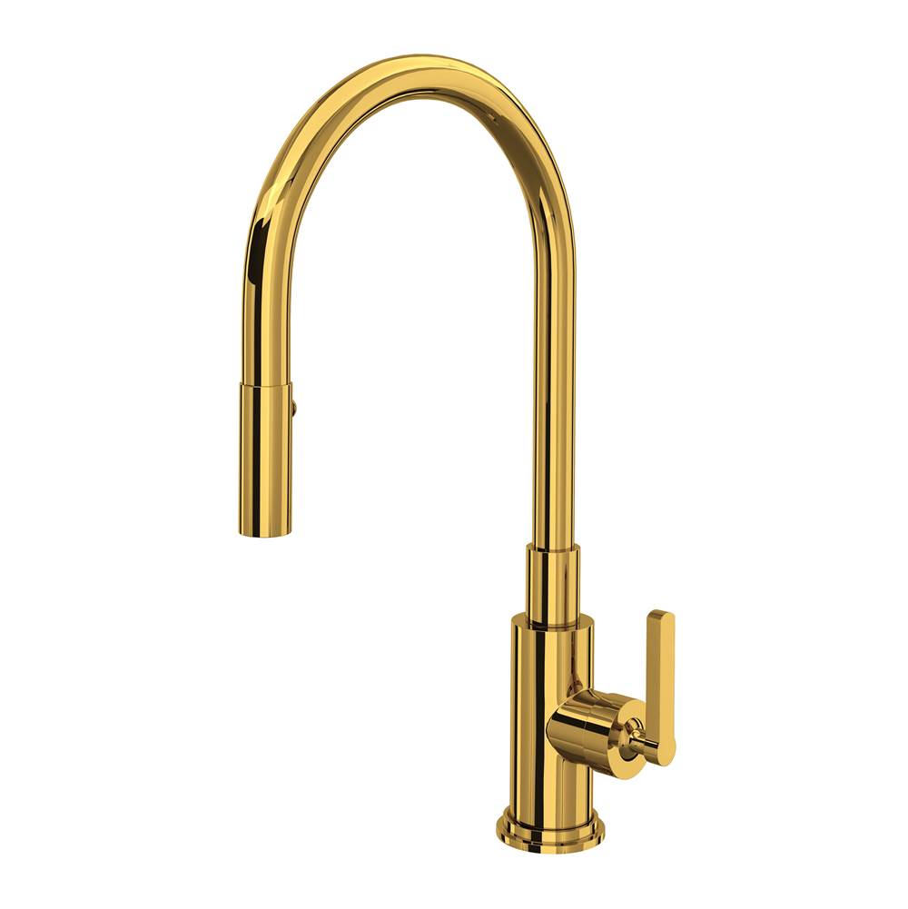 Rohl A3430LM-2 Lombardia Pull-Down Kitchen Faucet