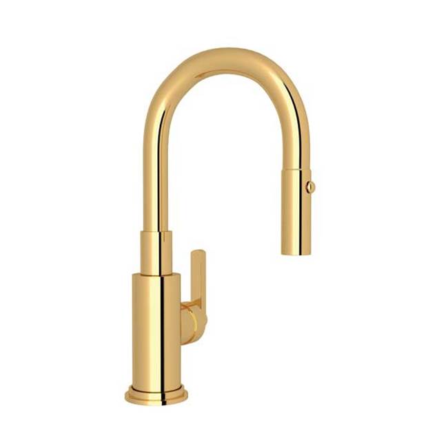 Rohl A3430SLM-2 Lombardia Pull-Down Bar/Food Prep Kitchen Faucet