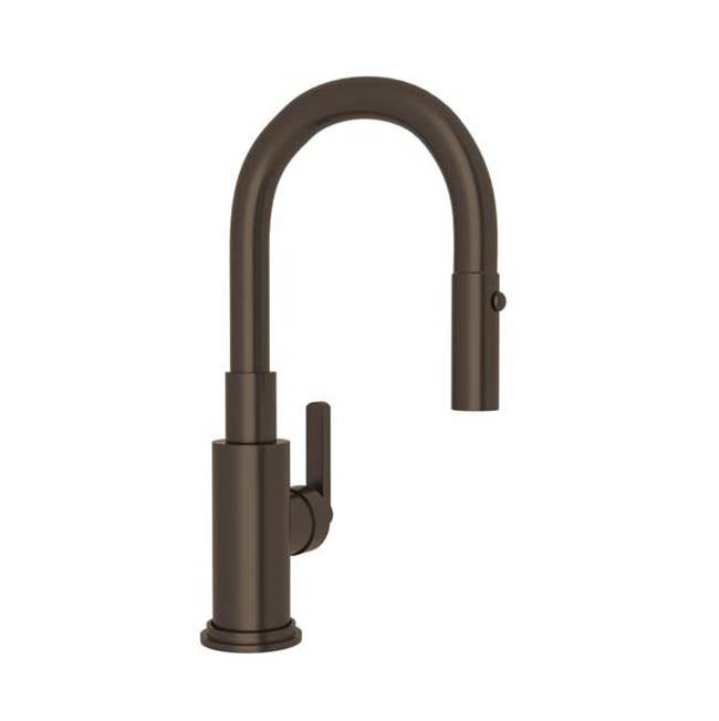 Rohl A3430SLM-2 Lombardia Pull-Down Bar/Food Prep Kitchen Faucet