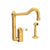 Rohl A3608/11LPWS-2 Acqui Extended Spout Kitchen Faucet With Side Spray