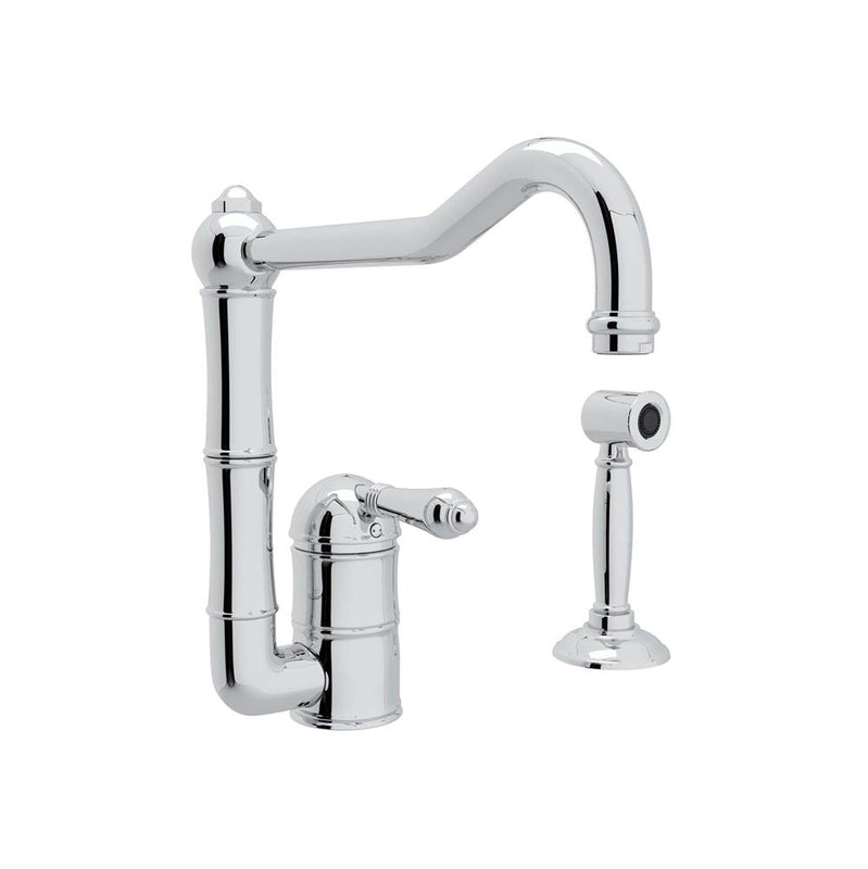 Rohl A3608LMWS-2 Acqui Kitchen Faucet With Side Spray - Parent