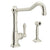 Rohl A3650/11LMWS-2 Acqui Extended Spout Kitchen Faucet With Side Spray