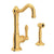 Rohl A3650LMWS-2 Acqui Kitchen Faucet With Side Spray