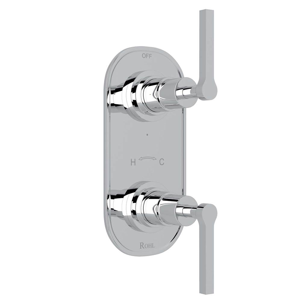 Rohl A4264LM Lombardia 1/2" Thermostatic Trim With Diverter - Parent