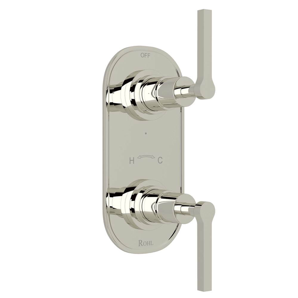 Rohl A4264LM Lombardia 1/2" Thermostatic Trim With Diverter