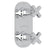 Rohl A4264XM Lombardia 1/2" Thermostatic Trim With Diverter - Parent