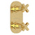 Rohl A4264XM Lombardia 1/2" Thermostatic Trim With Diverter