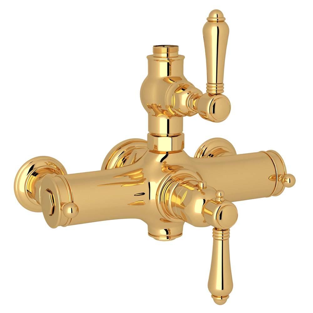 Rohl A4917LM Exposed Thermostatic Valve With Volume and Temperature Control