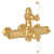 Rohl A4917LP Exposed Thermostatic Valve With Volume and Temperature Control