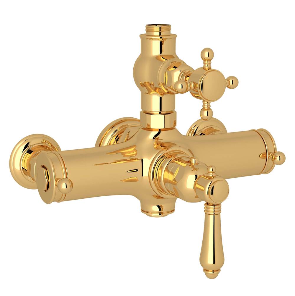 Rohl A4917XM Exposed Thermostatic Valve With Volume and Temperature Control