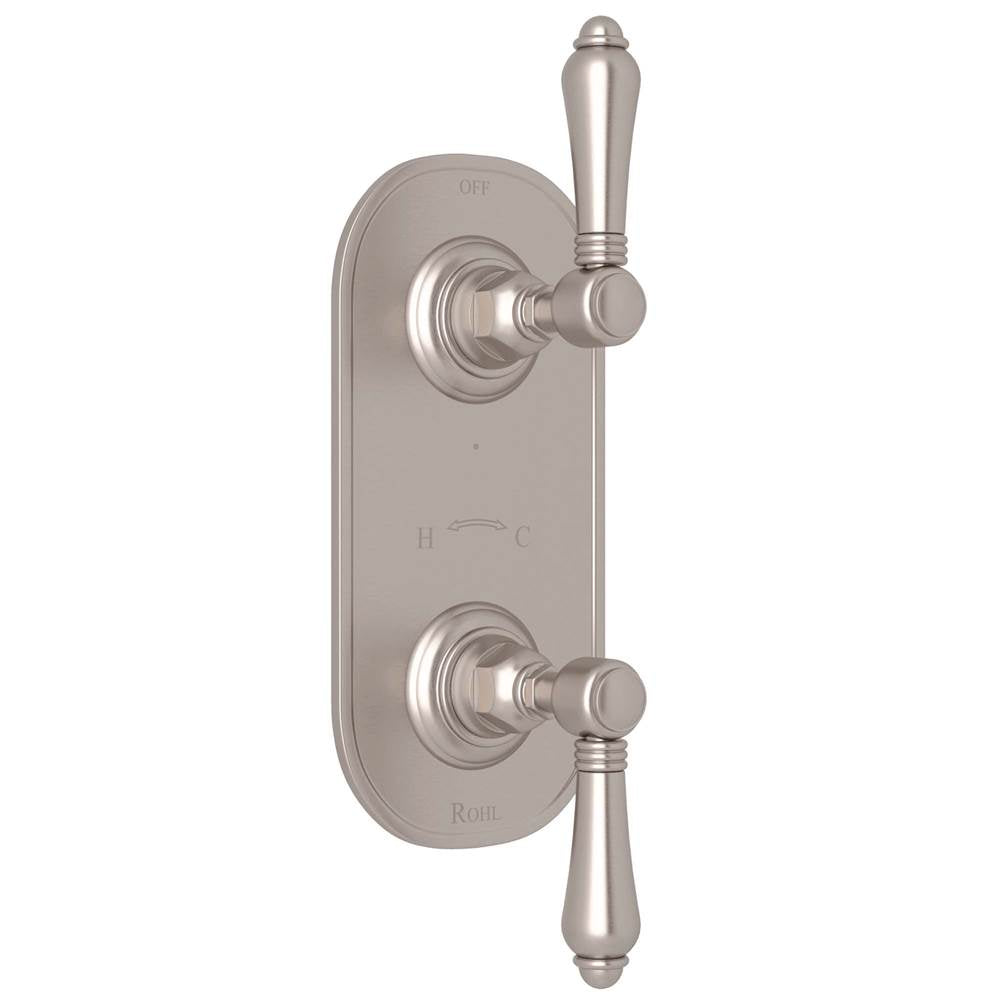 Rohl A4964LM 1/2" Thermostatic Trim With Diverter