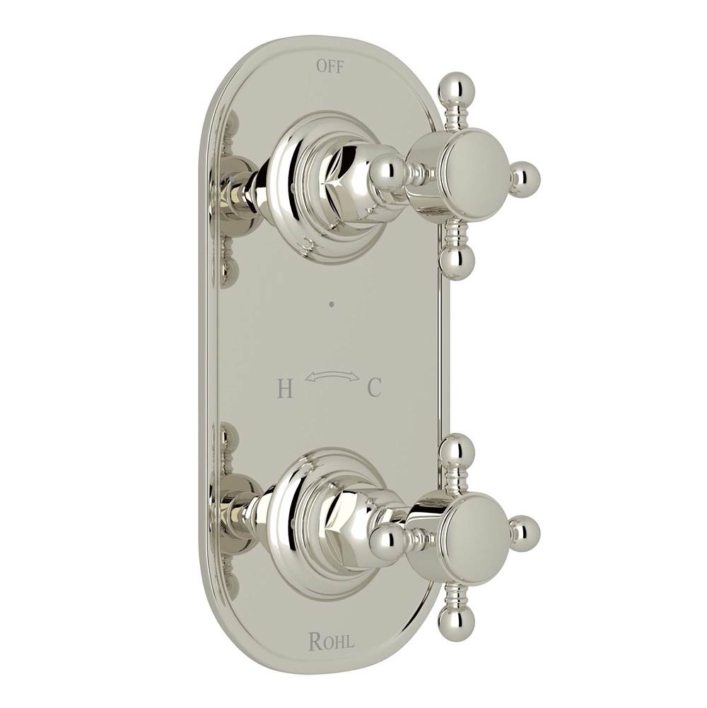 Rohl A4964XM 1/2" Thermostatic Trim With Diverter