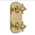 Rohl A4964XM 1/2" Thermostatic Trim With Diverter