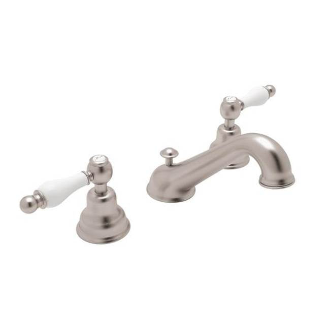 Rohl AC102OP-2 Arcana Widespread Lavatory Faucet With C-Spout