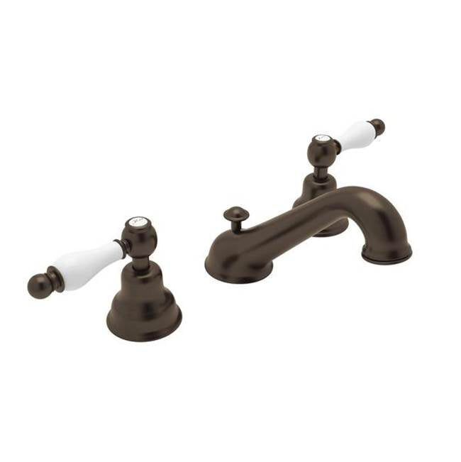 Rohl AC102OP-2 Arcana Widespread Lavatory Faucet With C-Spout